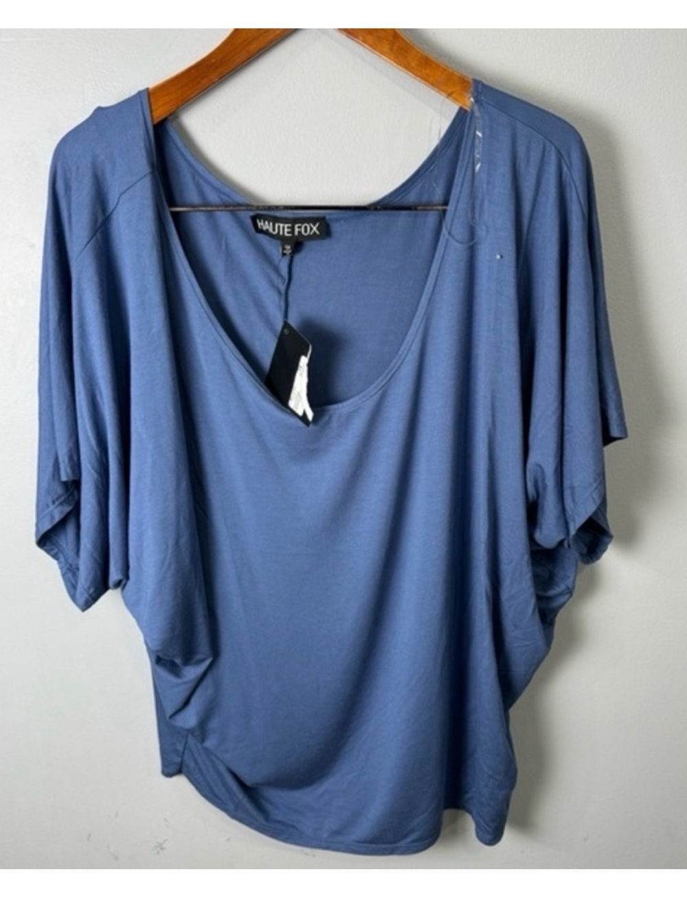 Haute Fox Plus Jersey Dolman Sleeve Top Blouse sz 2X NEW # 68